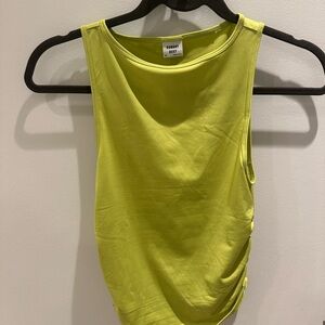Aritzia Sunday Best Lime Green Tank Top